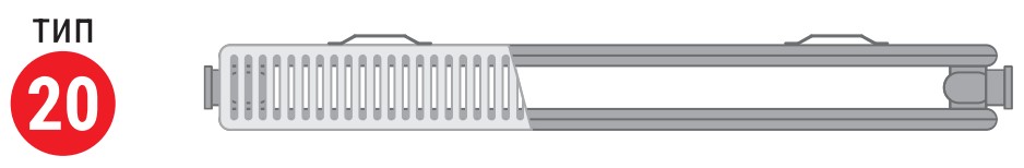Стальной панельный радиатор Valfex STEEL C тип 20